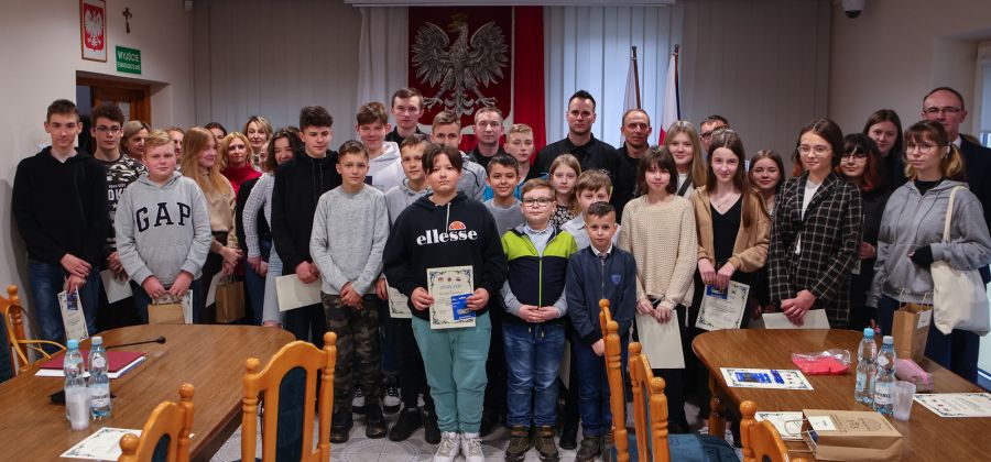 Poznaliśmy laureatów Turnieju Wiedzy Pożarniczej w Mieście i Gminie Bodzentyn