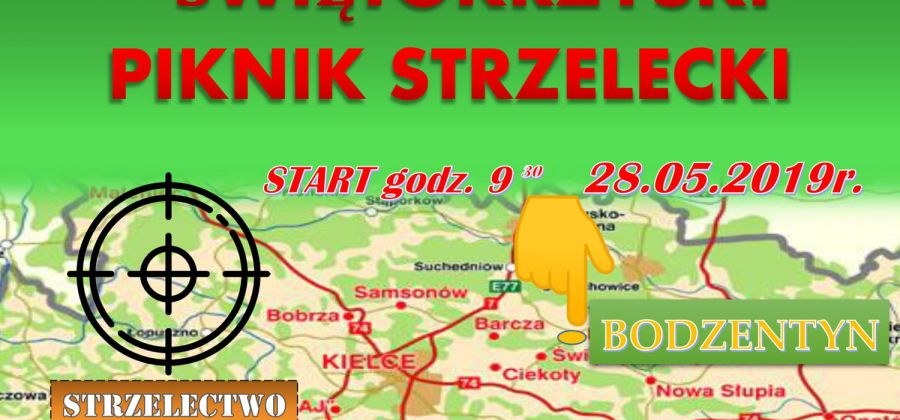 Świętokrzyski Piknik Strzelecki w Liceum w Bodzentynie