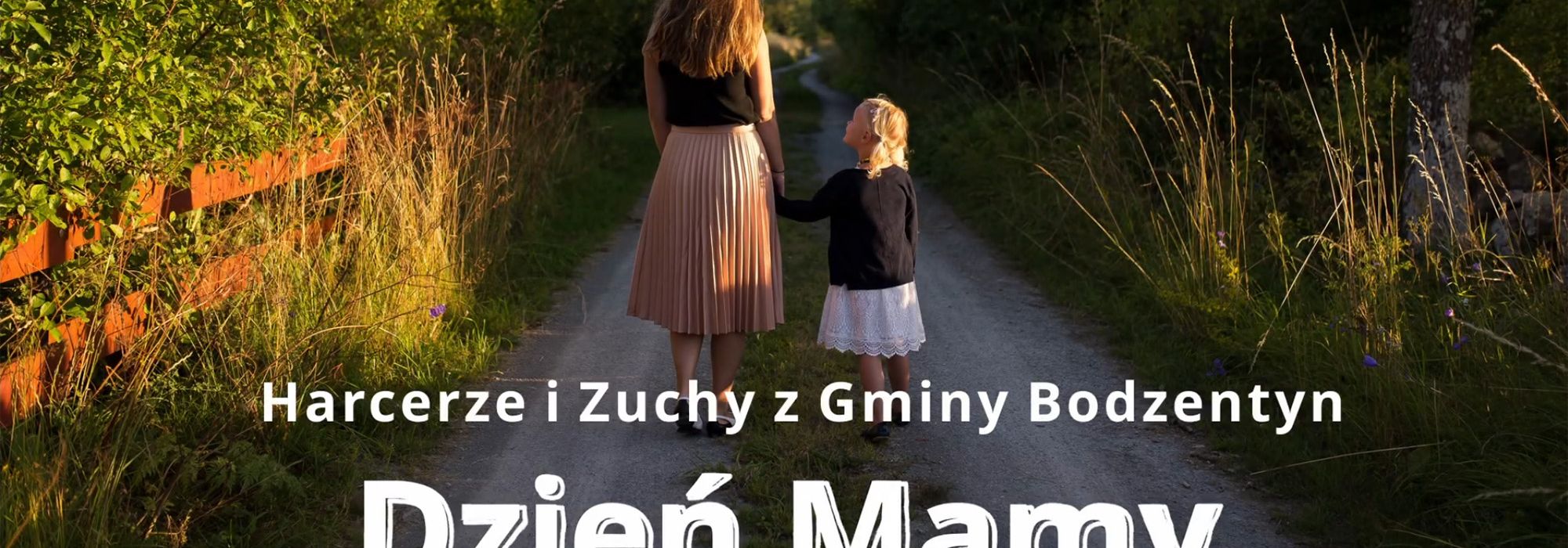 Harcerze i Zuchy z Gminy Bodzentyn na Dzień Mamy 2021