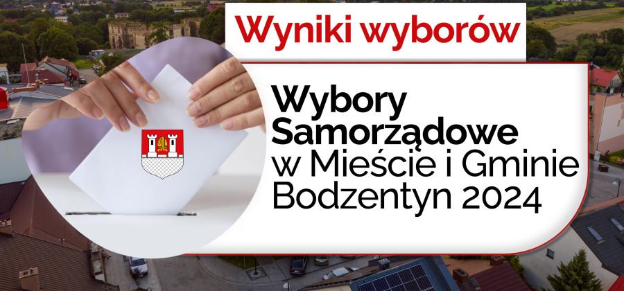 Wybory Samorządowe 2024 - Tak głosowali Mieszkańcy Miasta i Gminy Bodzentyn