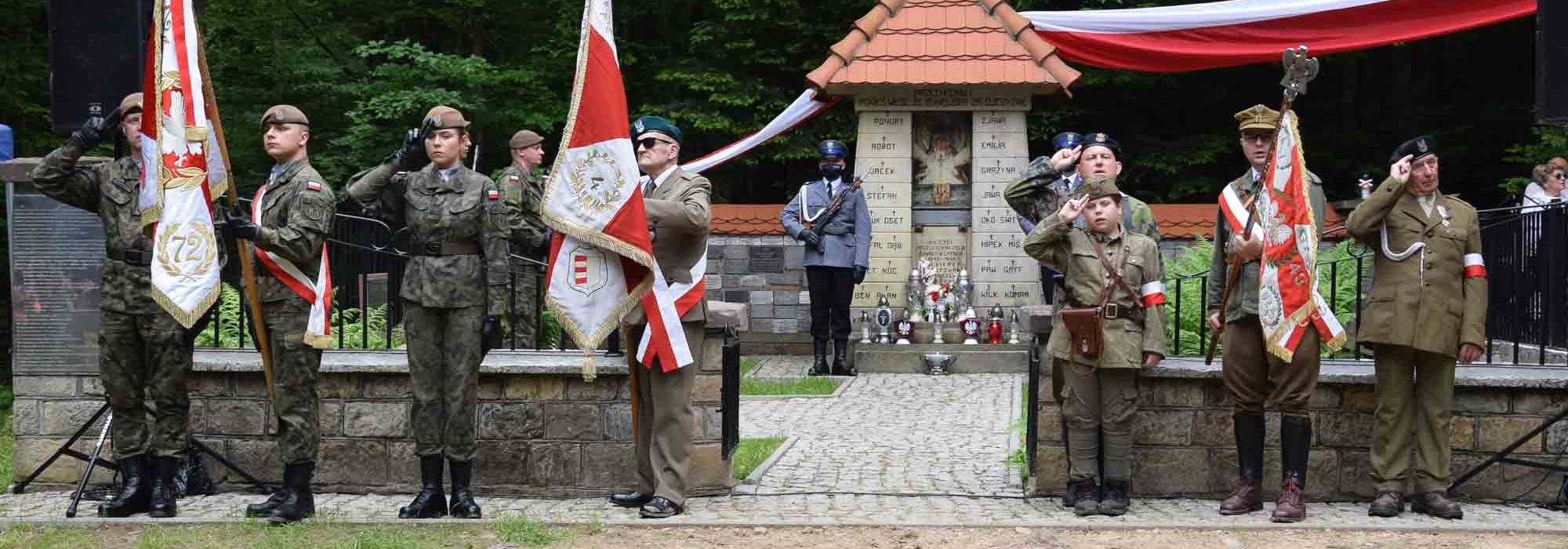 Wykus 2021 - fotorelacja z uroczystości na polanie Wykus