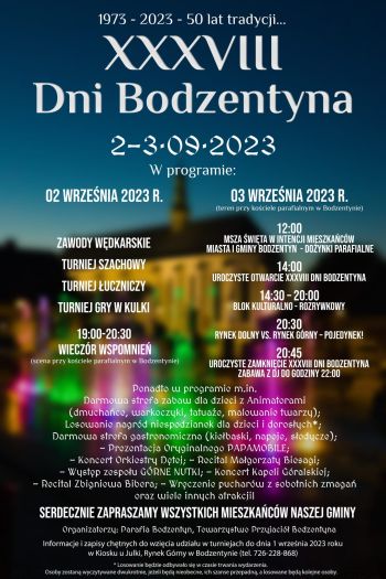 XXXVIII Dni Bodzentyna 2023