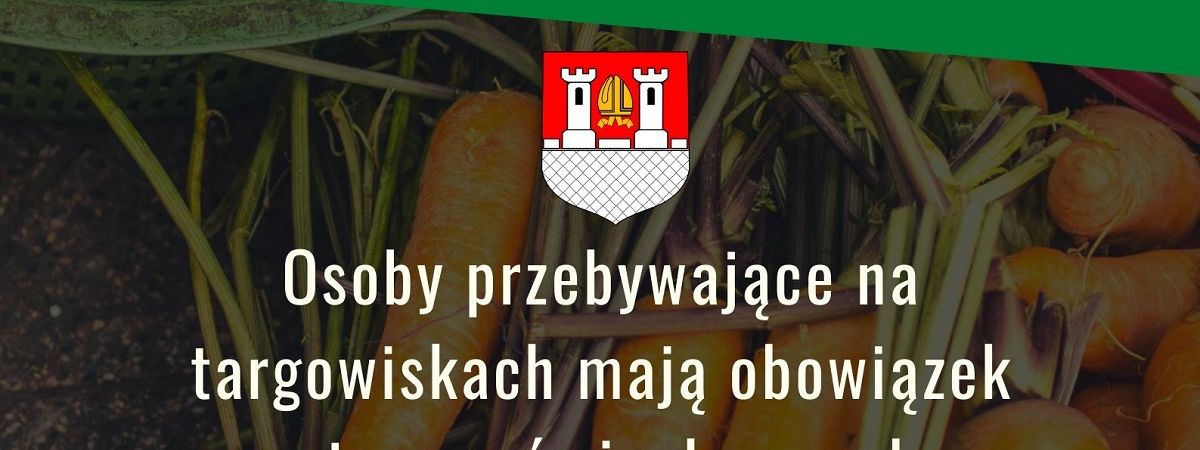 Od soboty zostają otwarte targowiska na terenie Bodzentyna