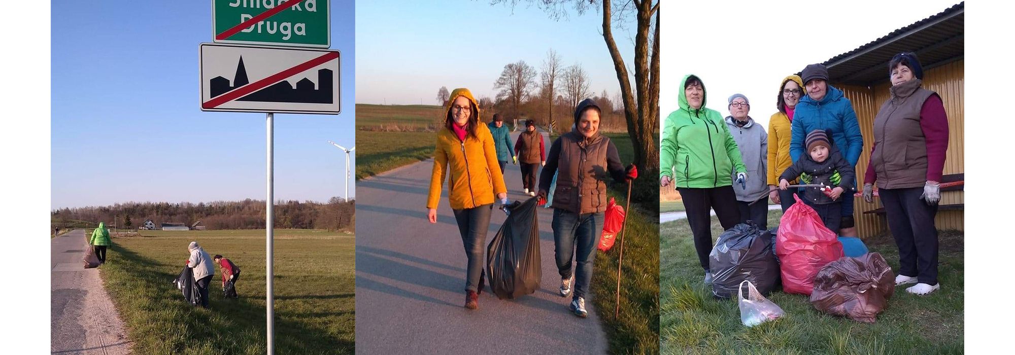 Koło Gospodyń i Gospodarzy Wiejskich Śniadka wraz z Zespołem Świętokrzyskie Jodły odpowiadają na wyzwanie w #trashchallenge