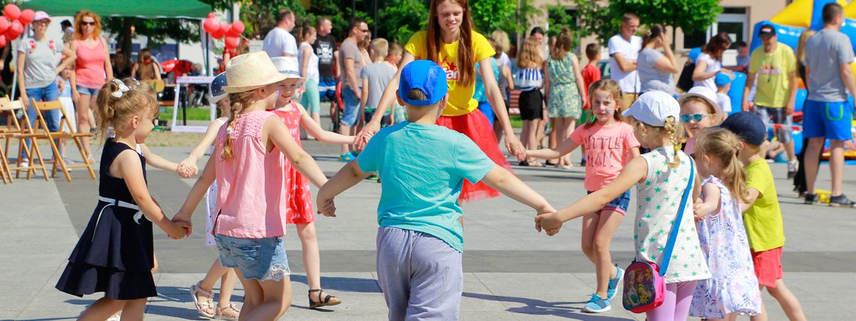 Dzień Dziecka 2019 na Rynku Górnym w Bodzentynie