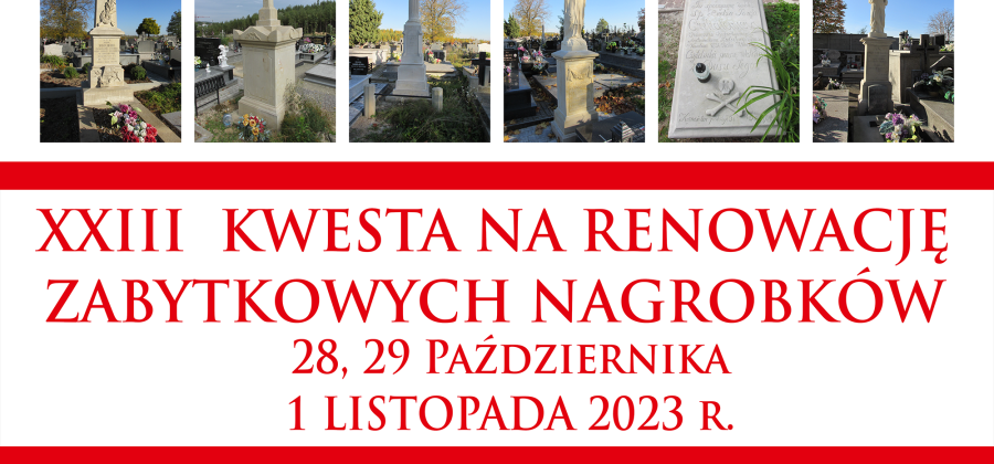 Po raz XXIII w Bodzentynie będą kwestować na rzecz zabytkowych nagrobków