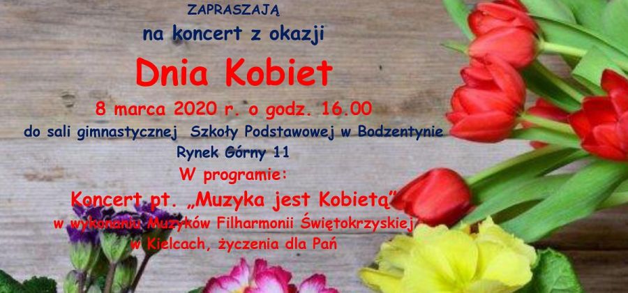 Dzień Kobiet w Bodzentynie 2020