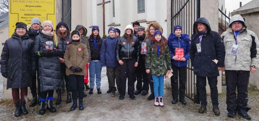 Mieszkańcy gminy Bodzentyn nie zawiedli! Ponad 12 tyś. zł zebranych dla WOŚP