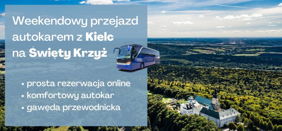 Bezpłatny autobus Święta Katarzyna Święty Krzyż