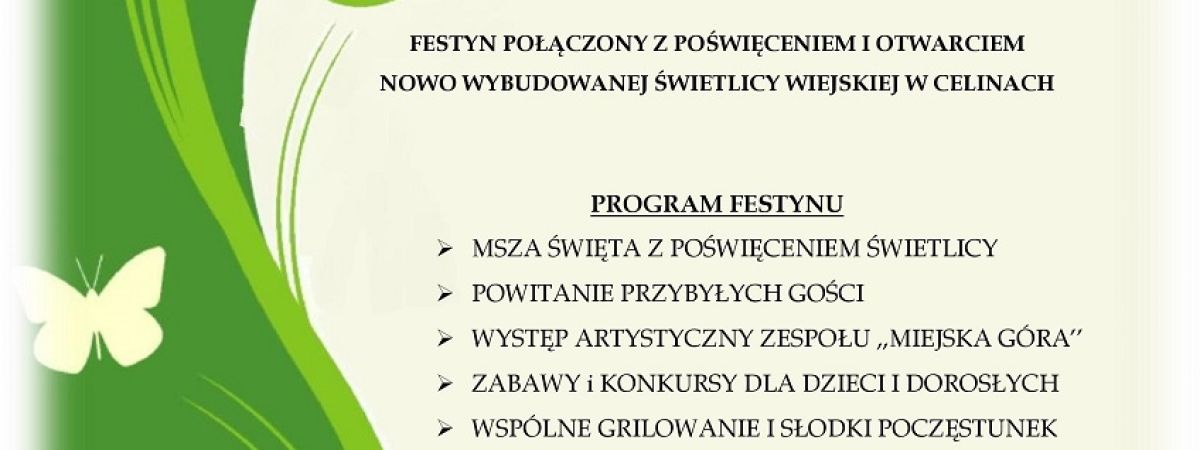 Festyn Rodzinny w Celinach