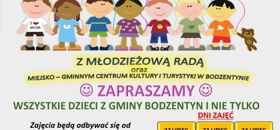 Tańcz, Śpiewaj, Baw się z Młodzieżową Radą Miejską w Bodzentynie