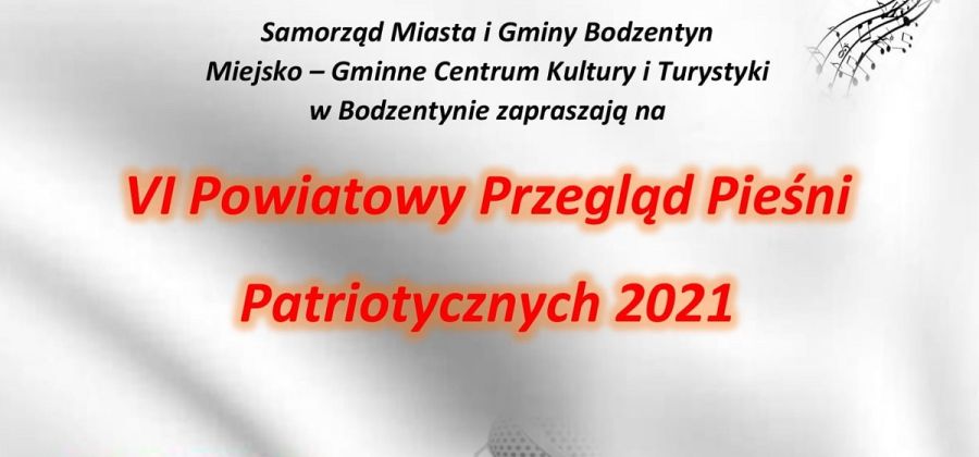 VI Przegląd Pieśni Patriotycznych w Bodzentynie