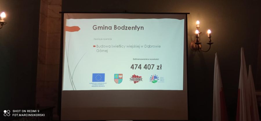 Dodatkowe 474,407 zł. na budowę Świetlicy Wiejskiej w Dąbrowie Górnej