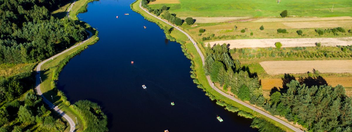 Zawody żeglarskie Wilków zalew