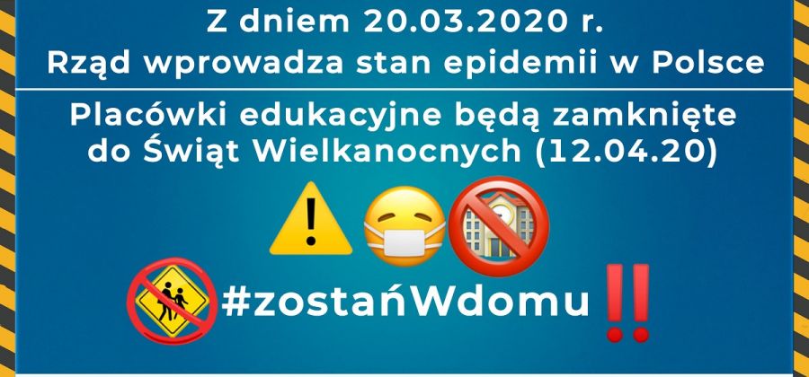 Od 20 marca stan epidemii w Polsce