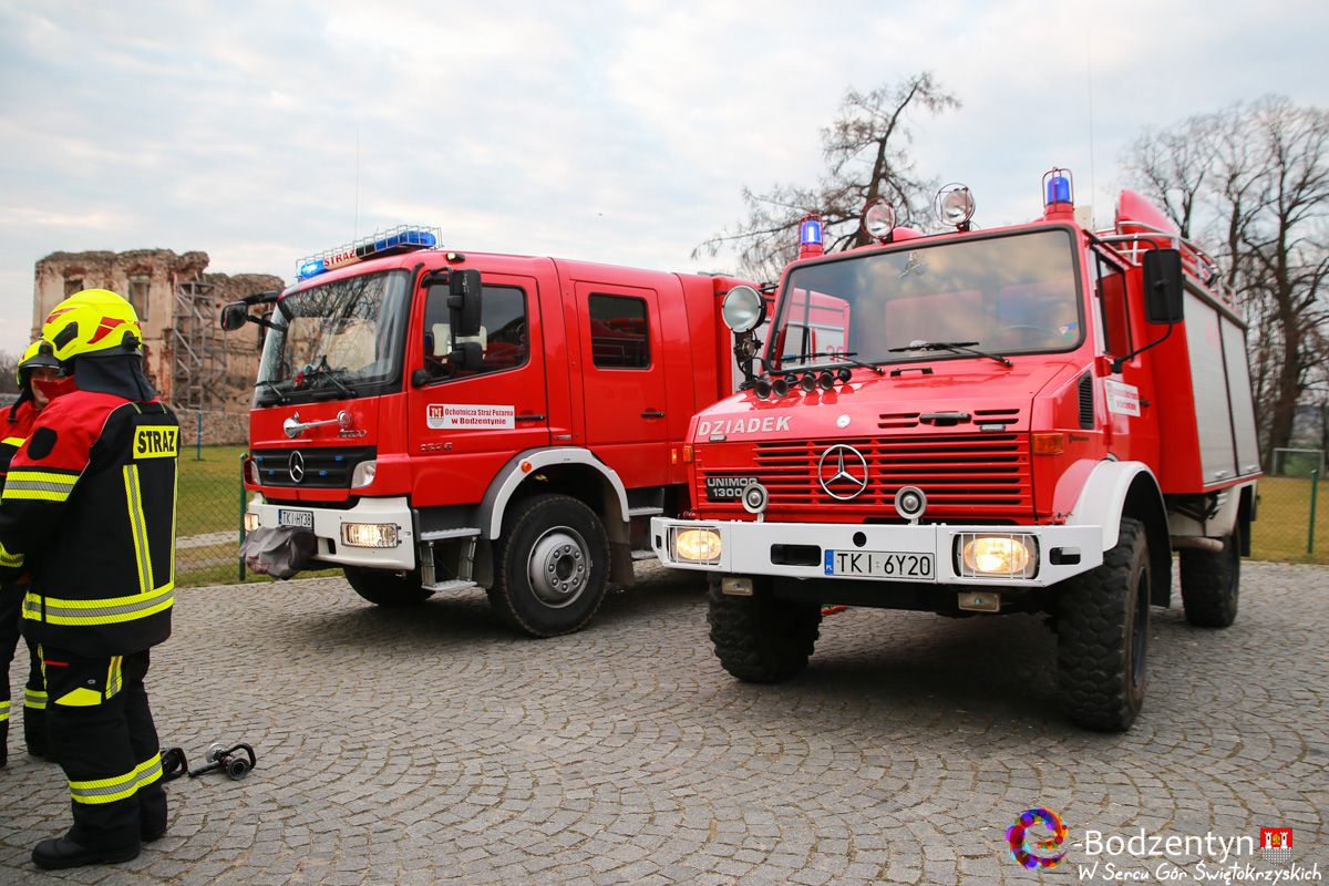 OSP Bodzentyn wozy strażackie