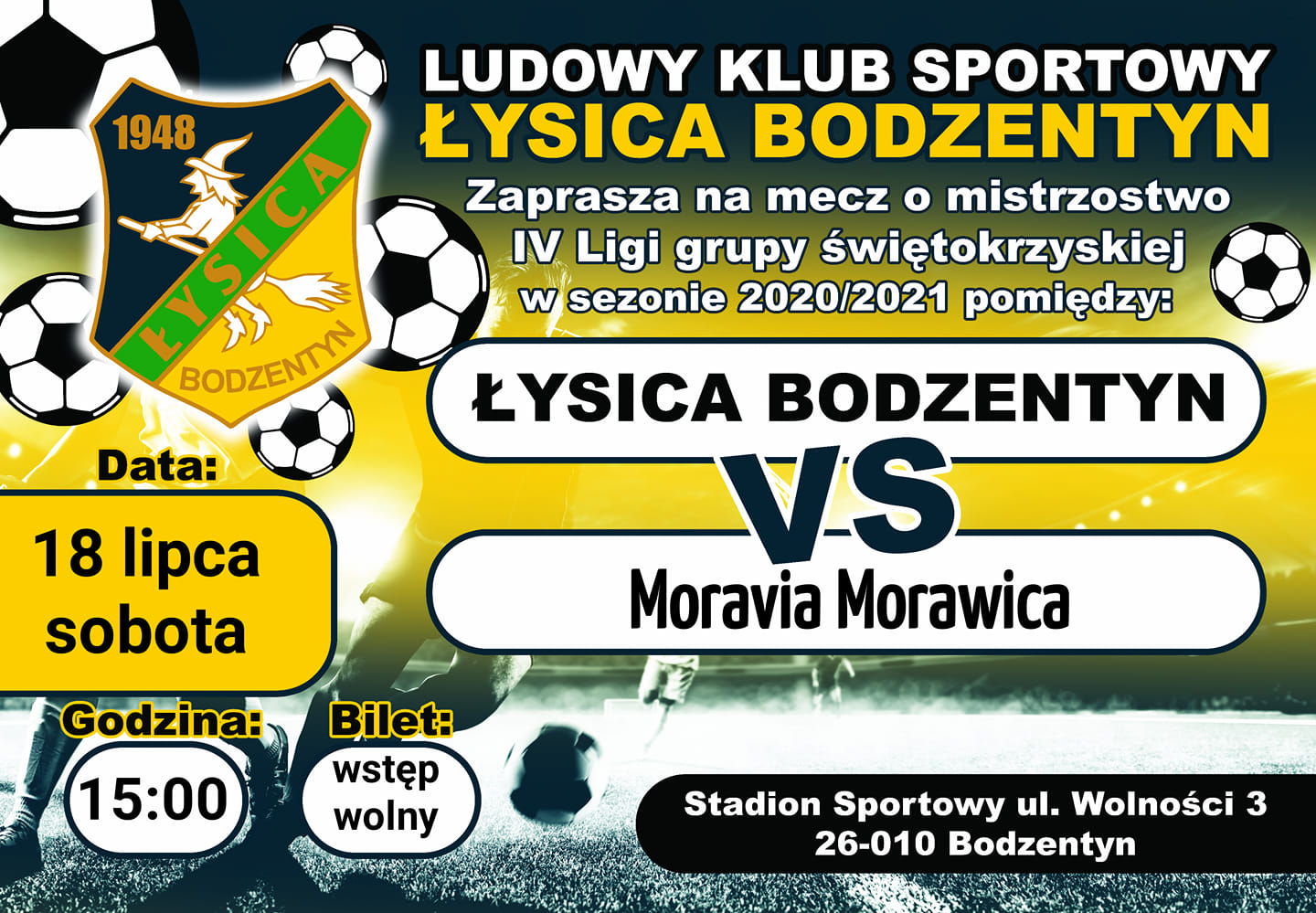 mecz Łysica Bodzentyn