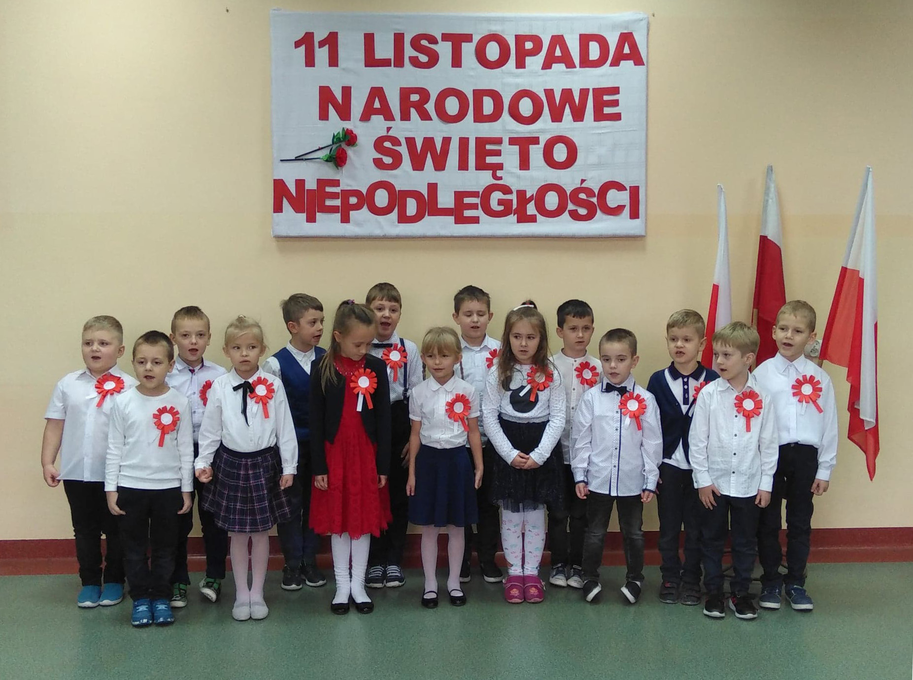 Święto Niepodległości w Przedszkolu w Bodzentynie