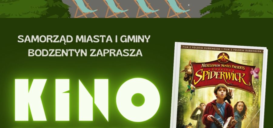 19 sierpnia Kroniki Spiderwick w Kinie Plenerowym w Bodzentynie