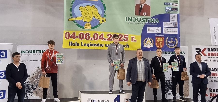 Srebrny medal dla Aleksandra Płaczkowskiego w II Pucharze Polski Kadetów – Bodzentyn znów na sportowej mapie!