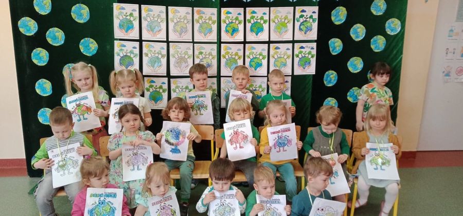 Dzień Ziemi w Samorządowym Przedszkolu w Bodzentynie