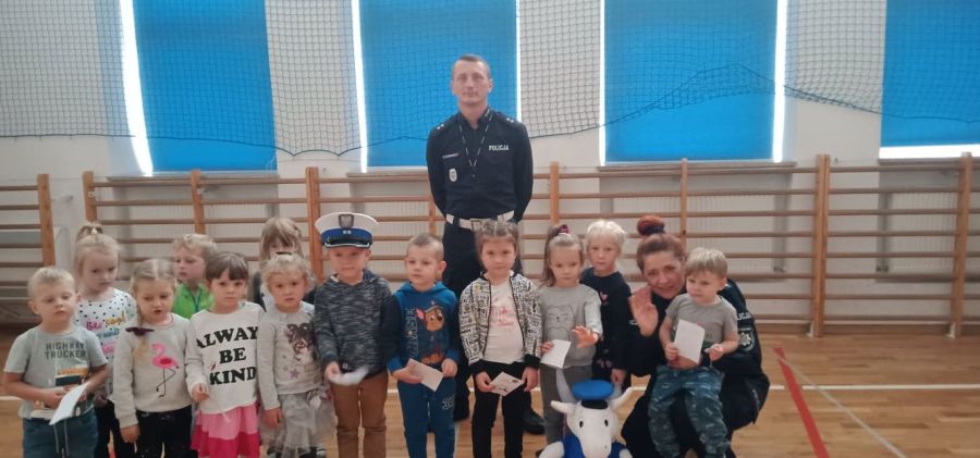 Szkolenie z bezpieczeństwa dla przedszkolaków z Bodzentyna