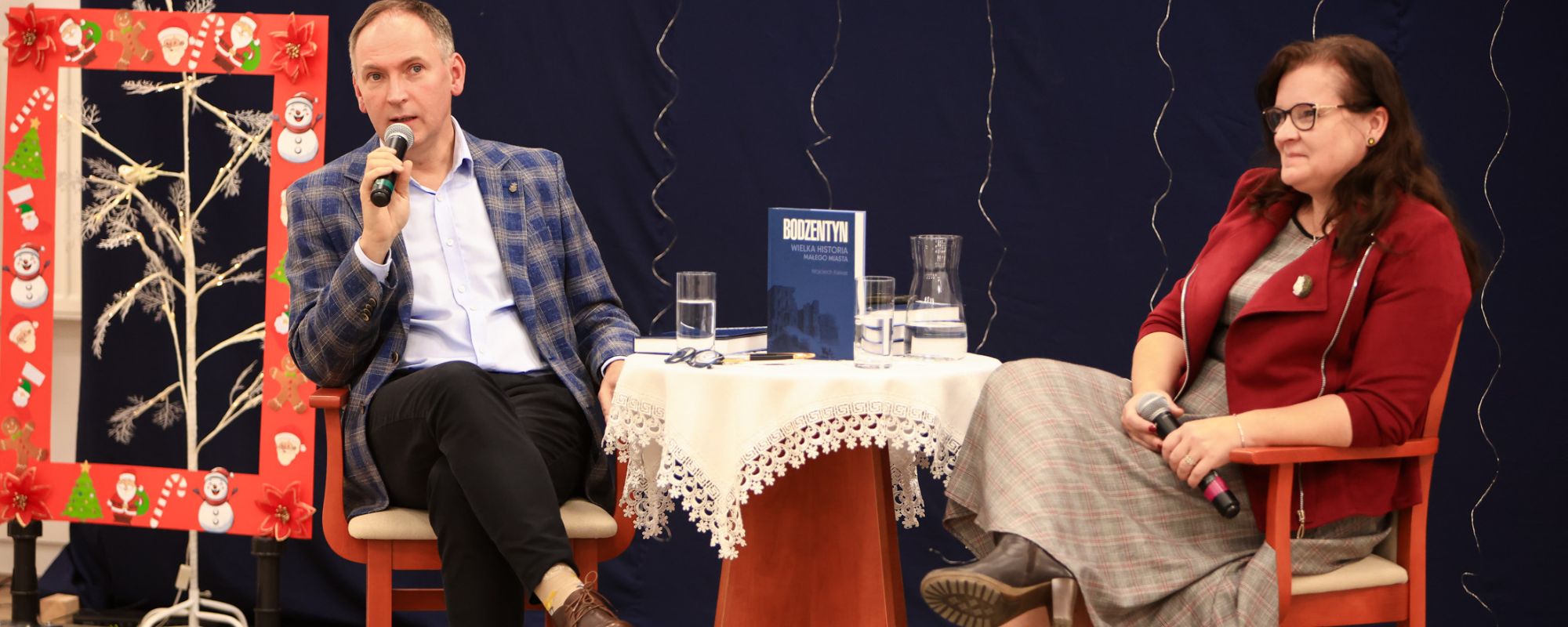 Spotkanie autorskie z Wojciechem Kalwatem, autorem najnowszej książki o Bodzentynie