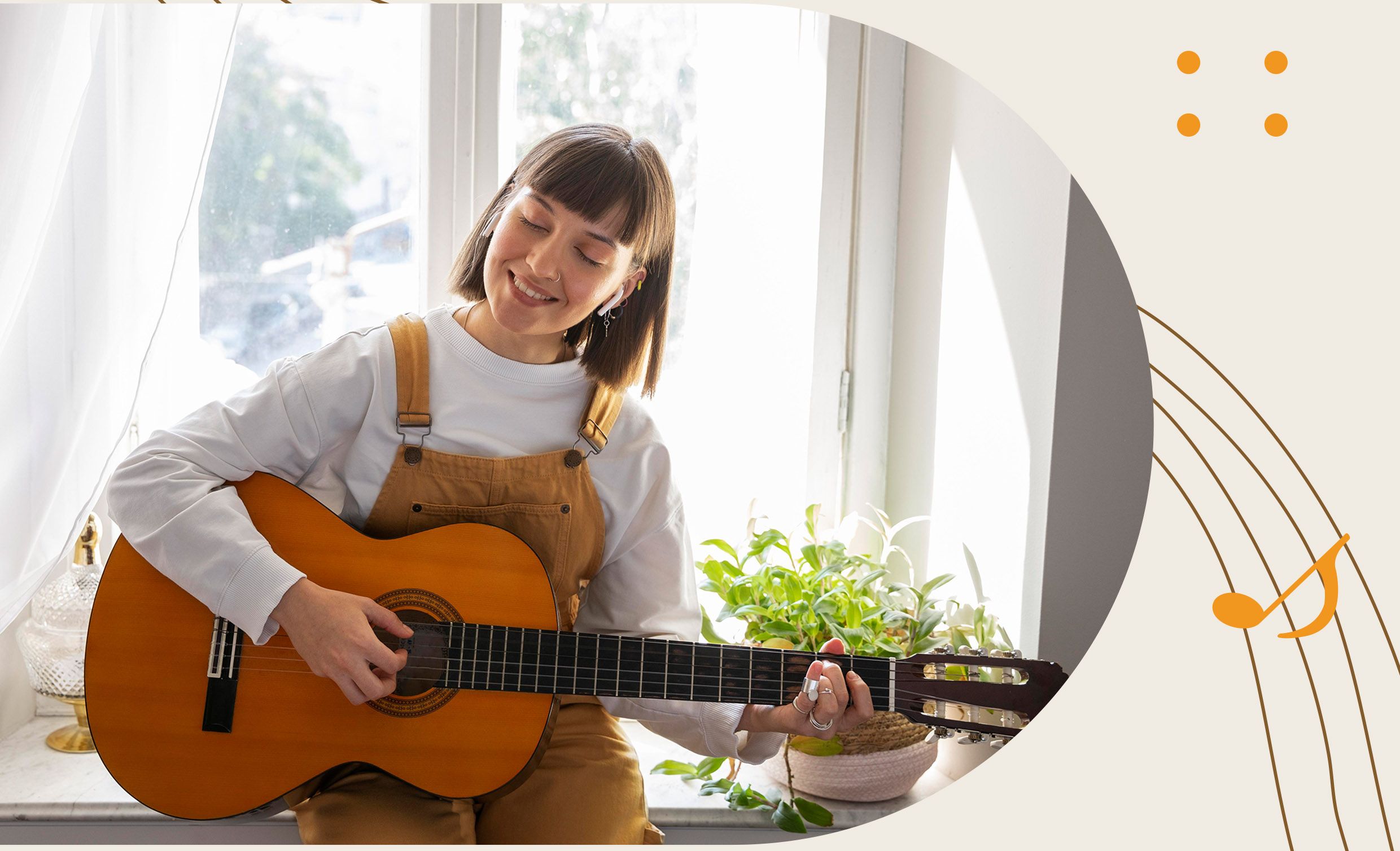 nauka gry na gitarze klasycznej w Bodzentynie