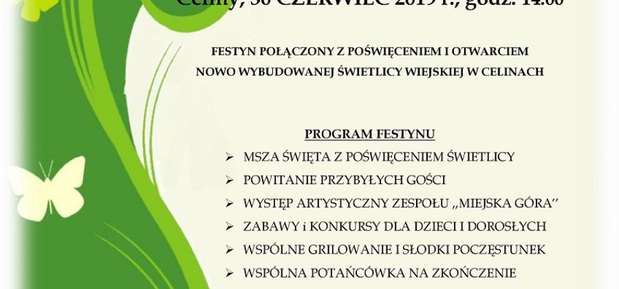 Festyn Rodzinny w Celinach