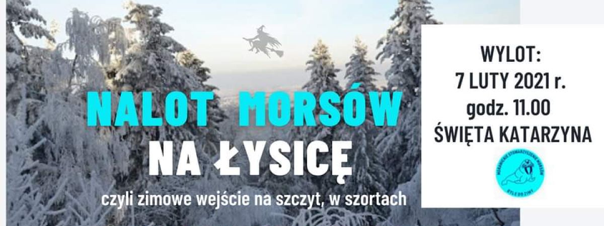 Zimą w szortach na Łysicę? Czemu nie! 