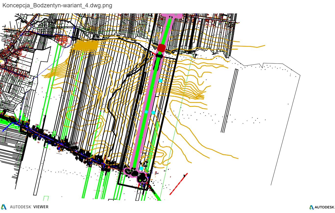 koncepcja budowy obwodnicy Bodzentyna
