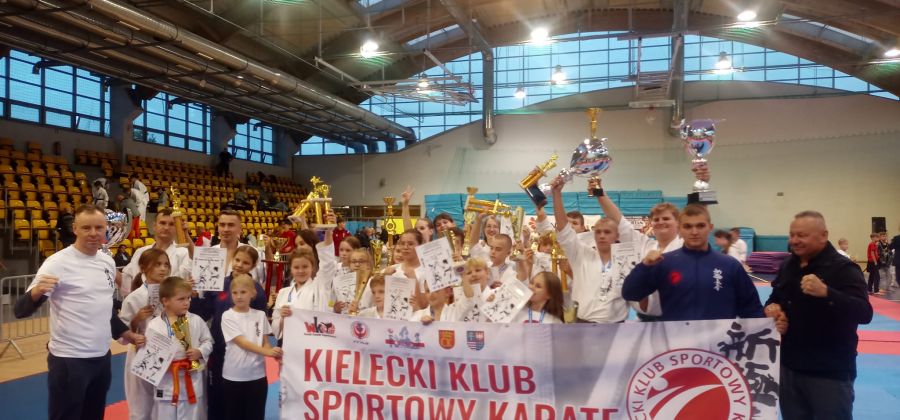 Sukcesy Kieleckiego Klubu Sportowego Karate na zawodach – 3 medale dla sekcji z Bodzentyna