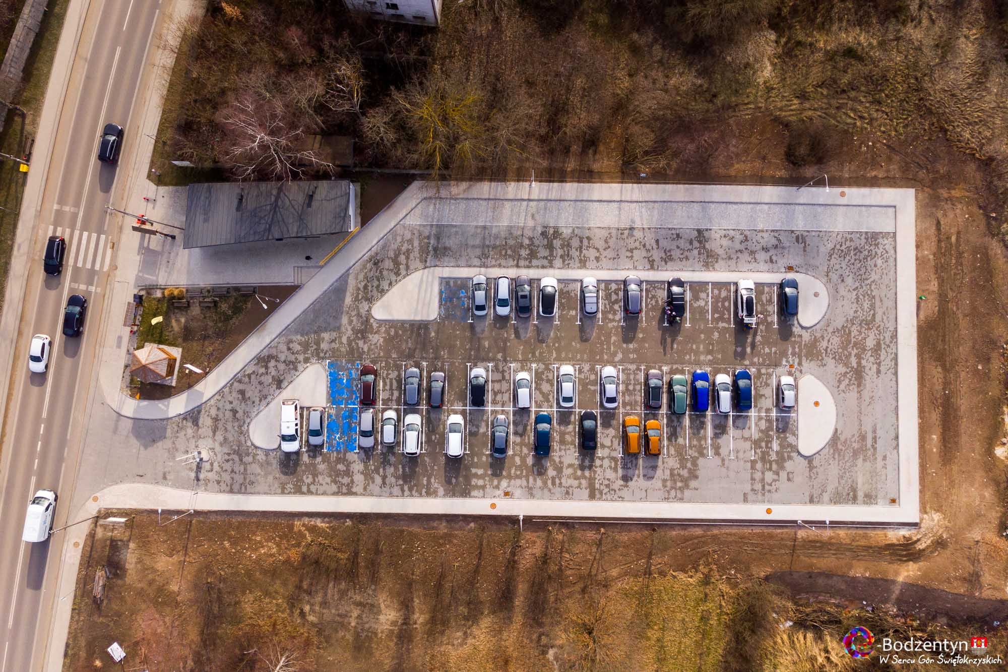 Nowy parking w Świętej Katarzynie otwarty dla turystów