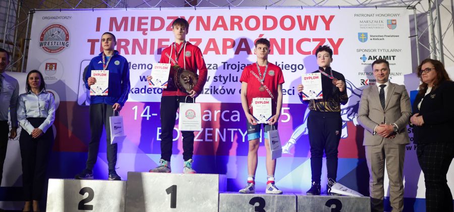 I Międzynarodowy Turniej Zapaśniczy w Bodzentynie – sukces sportowy i organizacyjny