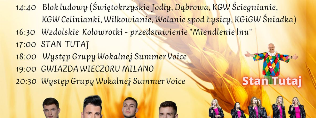 Dożynki Gminno - Parafialne we Wzdole Rządowym