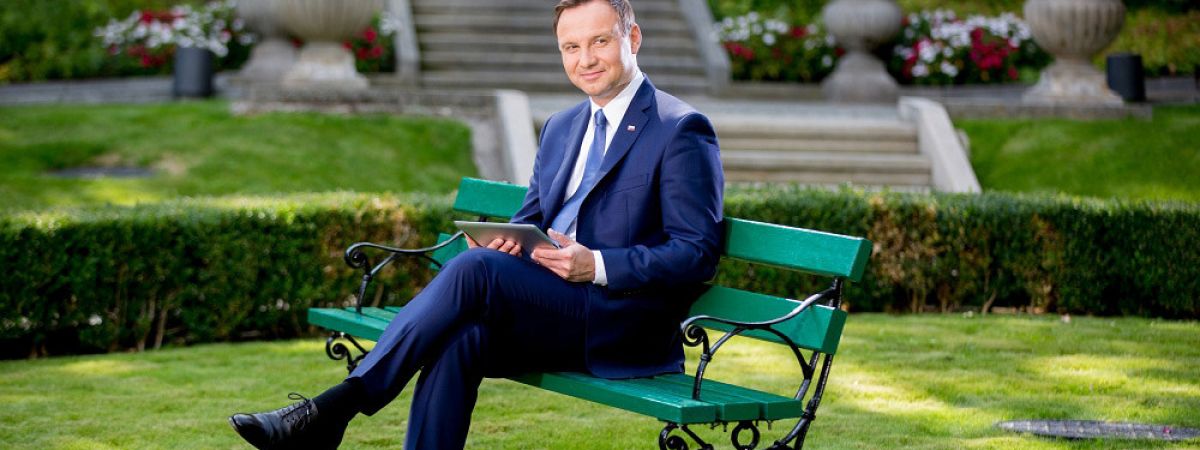 Prezydent RP Andrzej Duda W Bodzentynie