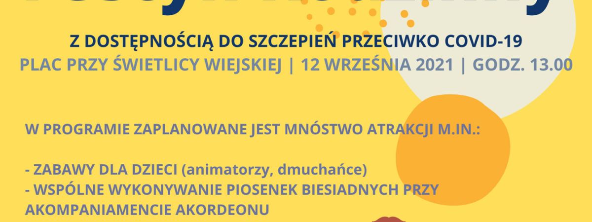 Zapraszamy na Festyn Rodzinny do Siekierna