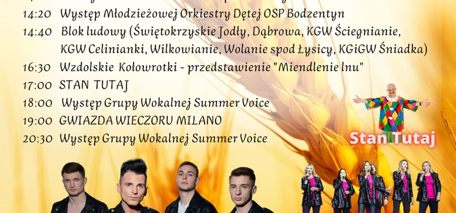Dożynki Gminy Bodzentyn 2023