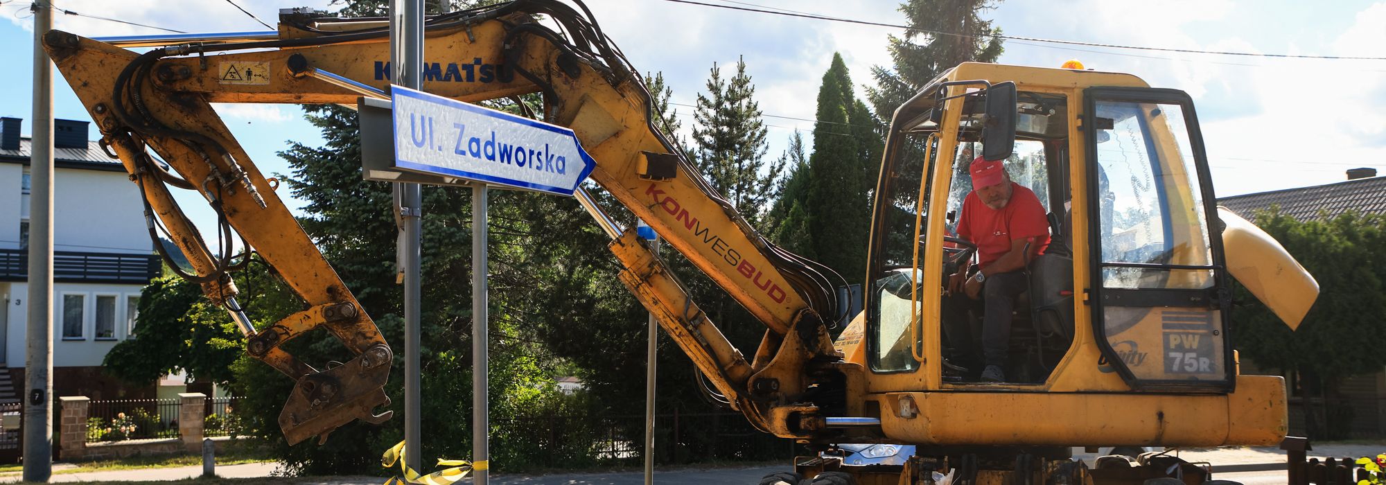 Trwa modernizacja wodociągu na ul. Zadworskiej i Żeromskiego w Bodzentynie - wideo