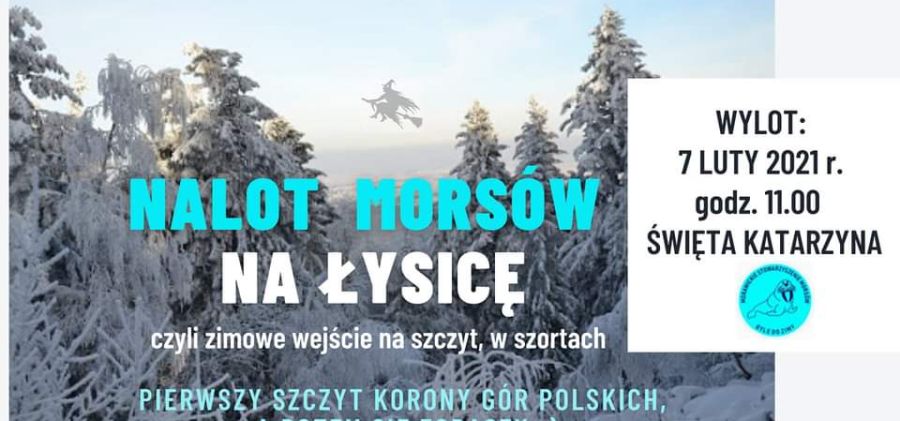 Zimą w szortach na Łysicę? Czemu nie!