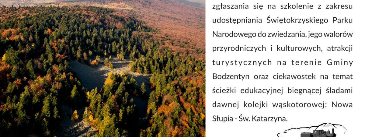 Szkolenie dla przewodników terenowych w Świętokrzyskim Parku Narodowym 