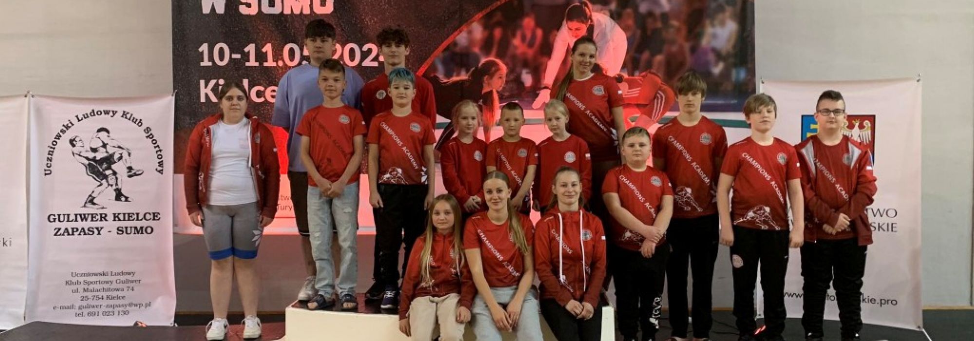 ZKS Champions Academy zawody sumo Kielce