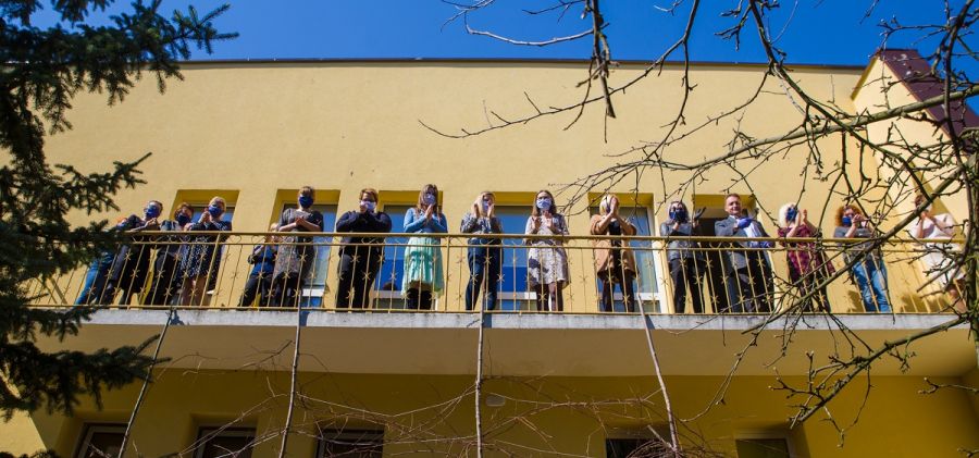 #BrawaDlaWas! Bodzentyn podziękował służbie zdrowia