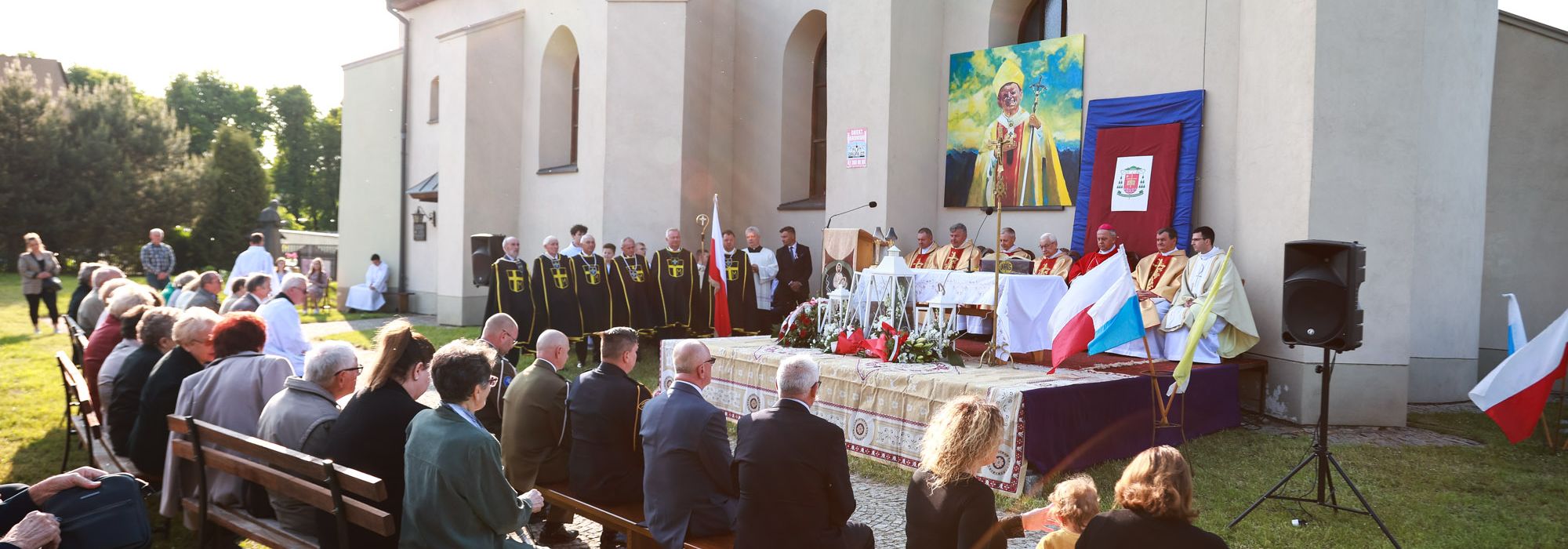 80. rocznica pacyfikacji mieszkańców miasta i gminy Bodzentyn w kościele św. Ducha w Bodzentynie