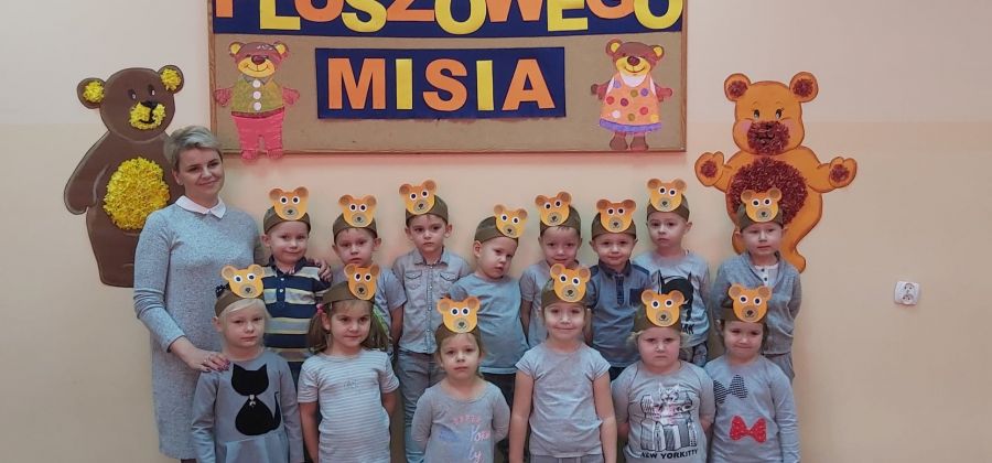 Dzień Pluszowego Misia w Samorządowym Przedszkolu w Bodzentynie