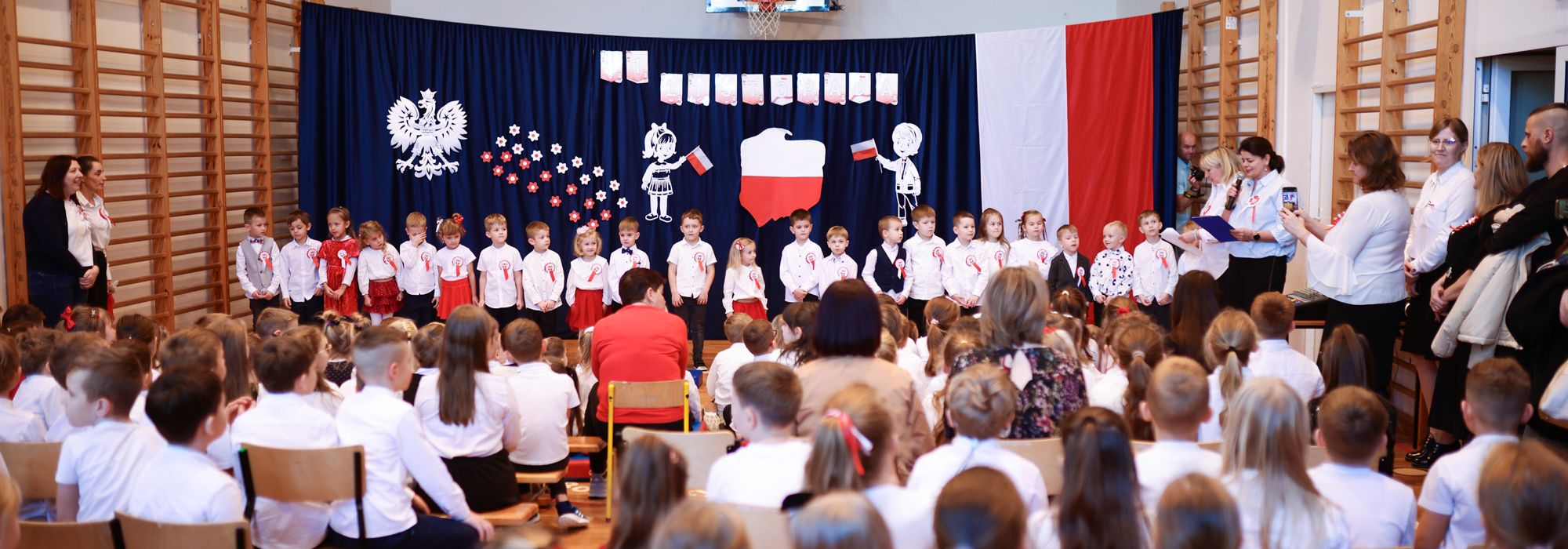 Patriotyczne przedstawienie przedszkolaków z Bodzentyna