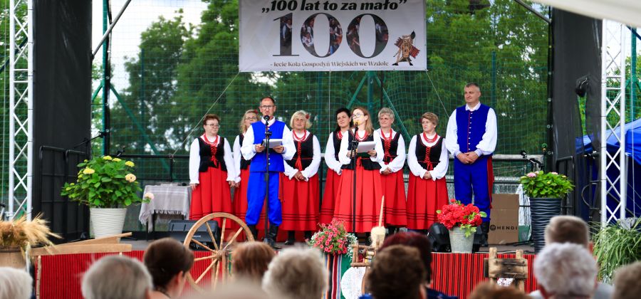 „100 lat to za mało” – Jubileusz Koła Gospodyń Wiejskich we Wzdole
