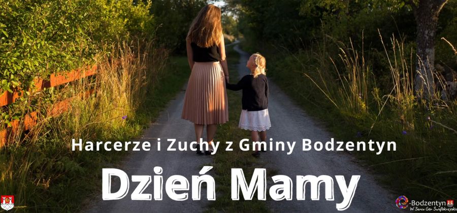 Harcerze i Zuchy z Gminy Bodzentyn na Dzień Mamy 2021