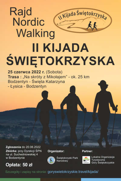 Kijada Świętokrzyska Nordic Walking Bodzentyn