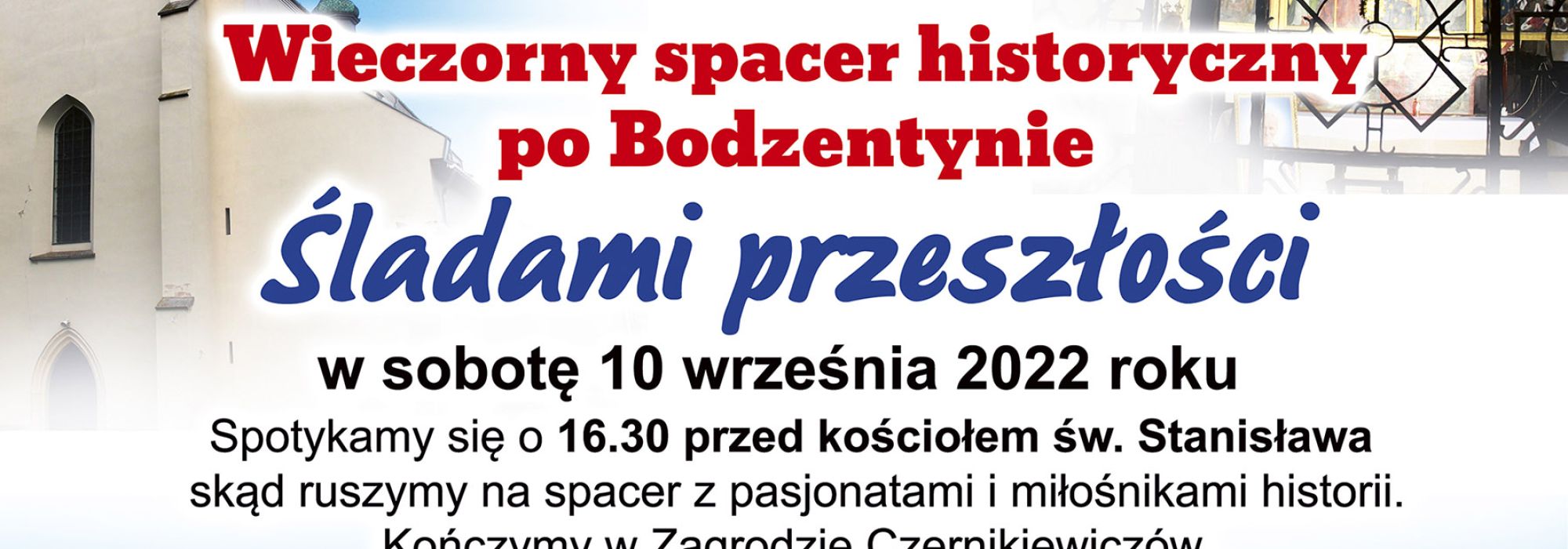 wieczorny spacer po Bodzentynie